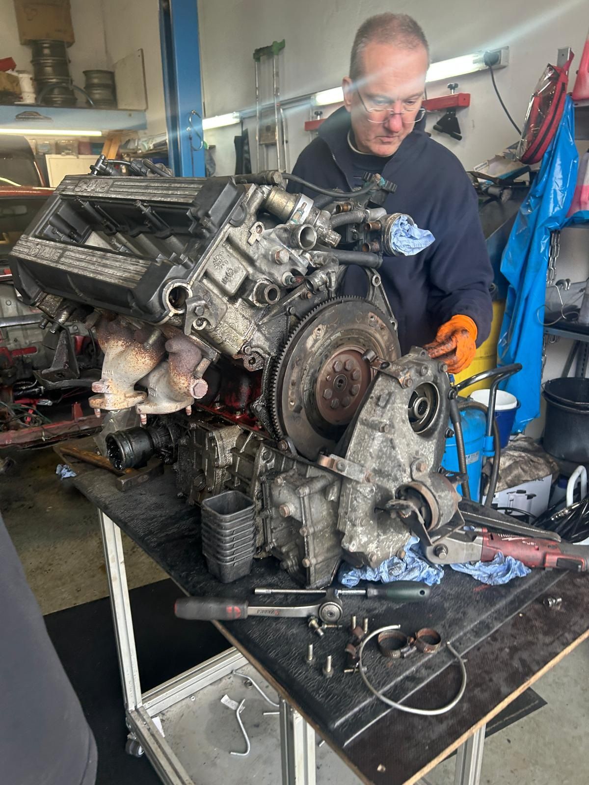 Restaurierung des Saab 900 – Foto 3