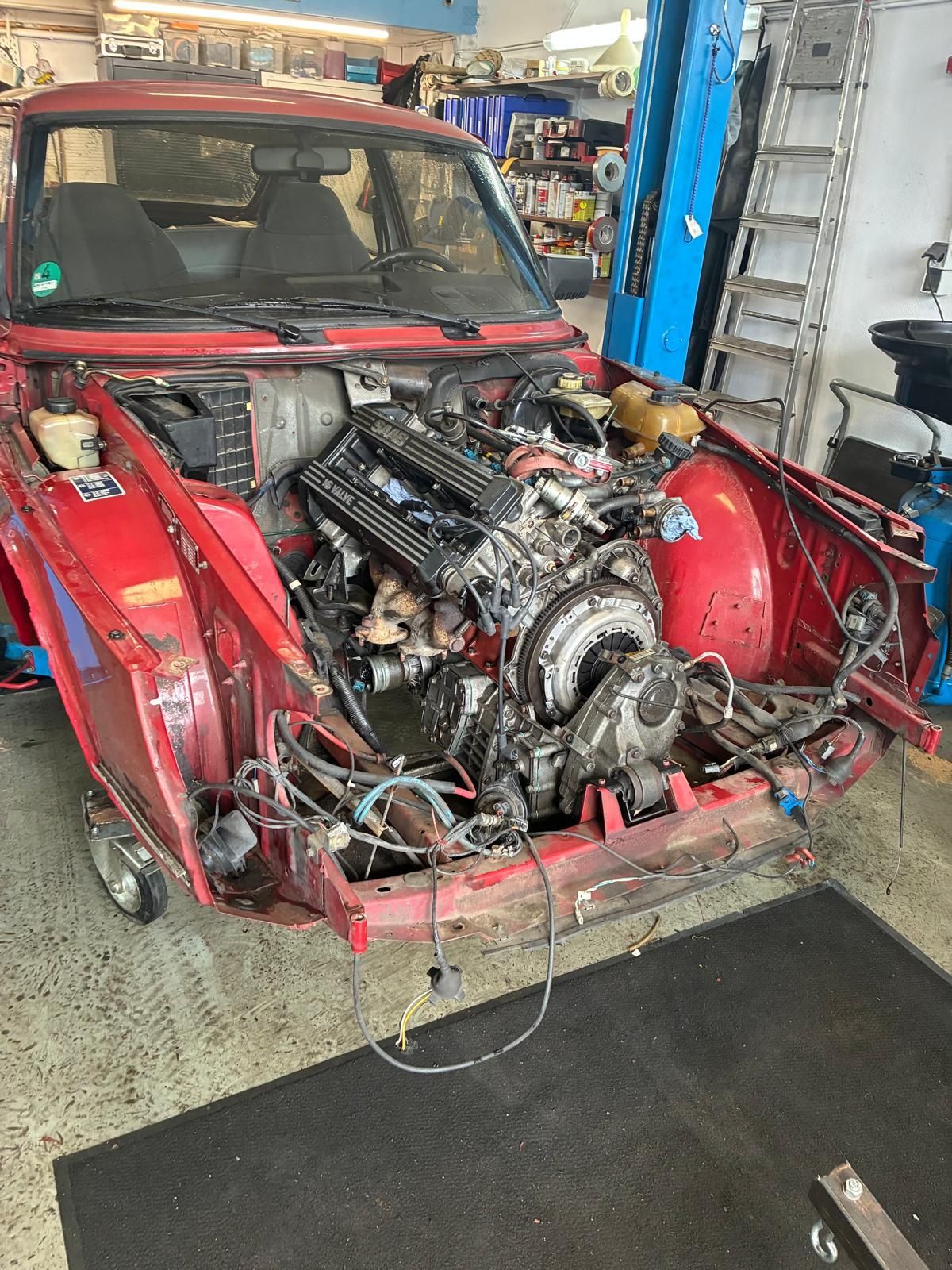 Restaurierung des Saab 900 – Foto 4