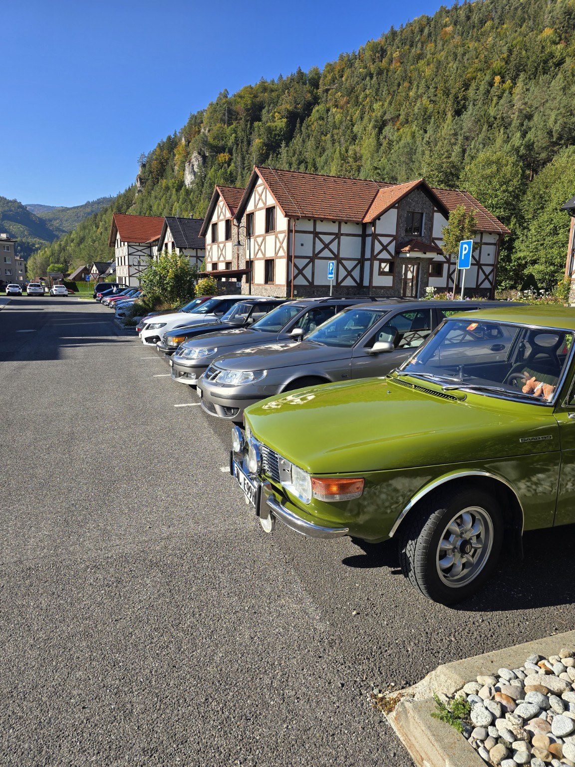 Saab-Treffen in Liptovská Osada